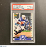 2005 Upper Deck #11 Joe Washington Signed AUTO PSA Slabbed Colts