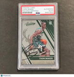 2016-17 Panini Absolute #169 THON MAKER Signed Card AUTO PSA/DNA Slabbed RC Buck