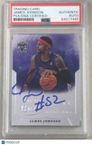 2012-13 Panini Brilliance #173 James Johnson Signed Card AUTO PSA/DNA Slabbed Ki
