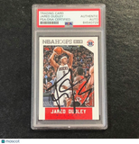 2015 NBA Hoops #13 Jared Dudley Signed Card AUTO PSA Slabbed Wizards
