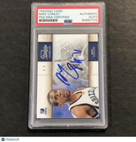 2009-10 PANINI STUDIO #37 Mike Conley signed Card Auto PSA Slabbed Grizzlies