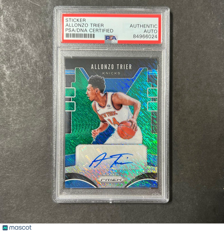 2019-20 Panini Prizm #SG-ATR Allonzo Trier Signed PSA/DNA Trading Card Autograph