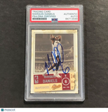 2004-05 Fleer Authenticity #50 Marquis Daniels Signed Card PSA Slabbed Mavericks