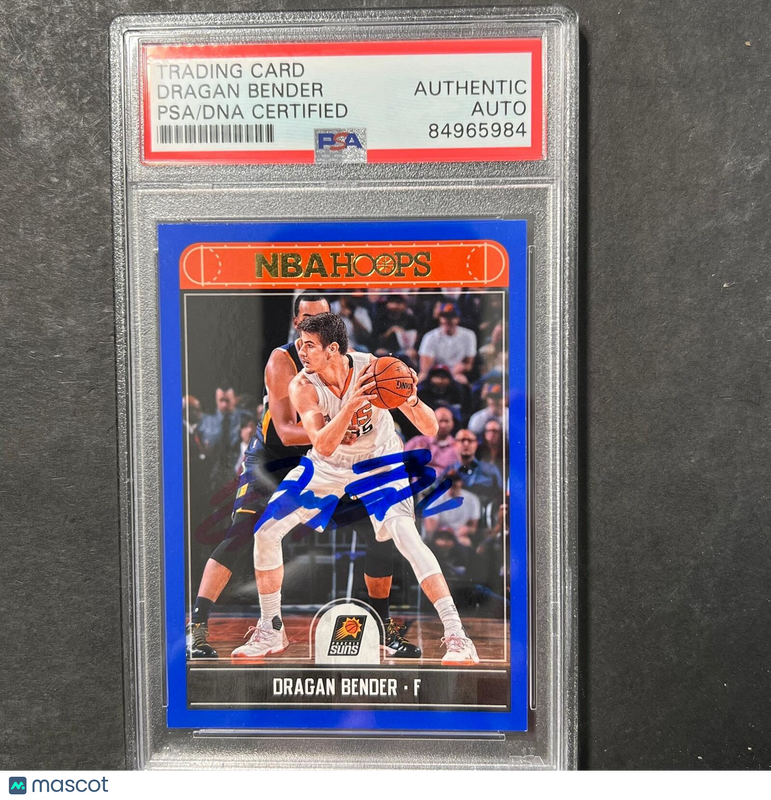2017-18 Panini Hoops #205 Dragan Bender Signed Card AUTO PSA Slabbed Suns