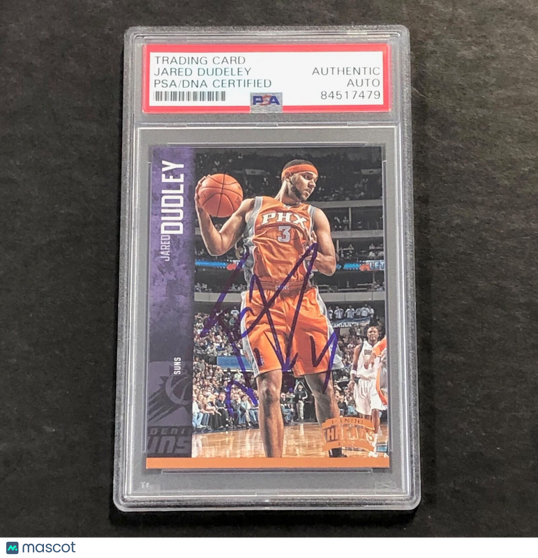 2012-13 Panini Threads #118 Jared Dudley Signed Card PSA Slabbed Suns
