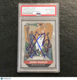 2015-16 Panini Prizm #215 Jared Dudley Signed Card AUTO PSA Slabbed Wizards