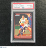 2006-07 Bowman Chrome Basketball #31 Wally Szczerbiak  Signed Card Auto PSA Slabbed Celtics