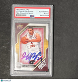 2009-10 Upper Deck Draft #45 Jeff Pendergraph Signed Card AUTO PSA Slabbed ASU