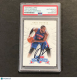 2012-13 Panini Crusade #75 Greg Monroe Signed Card AUTO PSA Slabbed Pistons