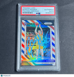 2018 Panini Prizm RWB #284 Moritz Wagner  Signed Card Auto PSA Slabbed Lakers