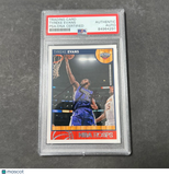 2013-14 NBA Hoops #181 Tyreke Evans Signed Card AUTO PSA Slabbed Pelicans