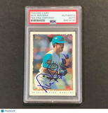 1995 Topps #340 Rich Renteria Signed Card PSA Slabbed Auto Marlins