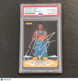 2009-10 Panini Basketball #306 JONNY FLYNN Signed Card AUTO PSA Slabbed Minnesot