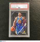 2013-14 Pinnacle Basketball #173 KENT BAZEMORE Signed Card AUTO PSA Slabbed Warr