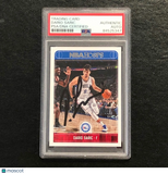 2017-18 NBA Hoops #3 Dario Saric Signed Card AUTO PSA Slabbed 76ers
