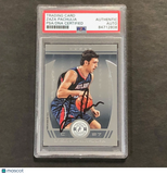 2013-14 Panini TC #165 Zaza Pachulia Signed Card AUTO PSA Slabbed Bucks