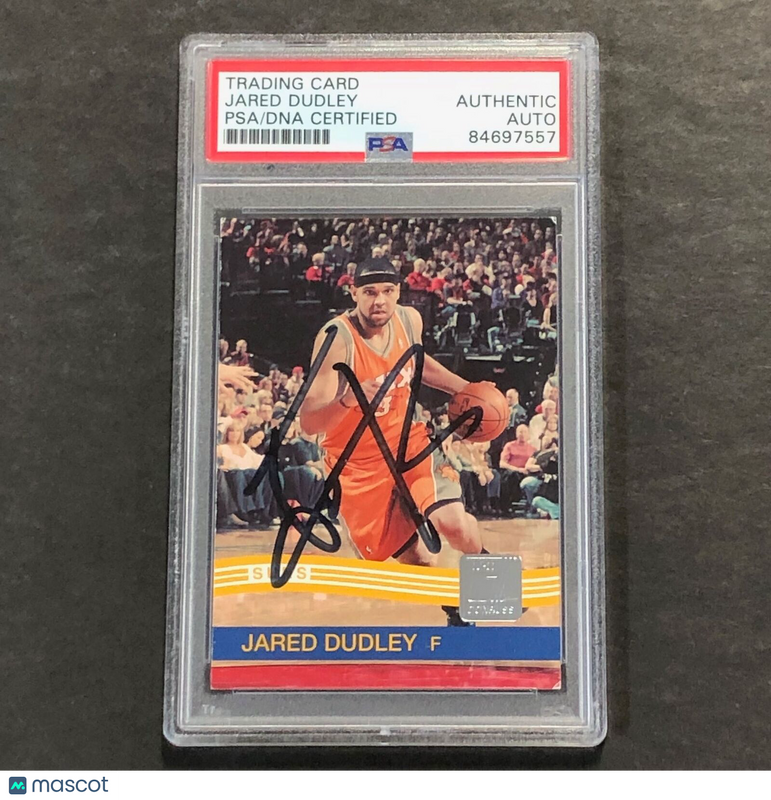 2009-10 Panini #218 Jared Dudley Signed Card PSA Slabbed Suns