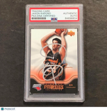 2004-05 Upper Deck Hardcourt #9 Jason Kapono Signed Card AUTO PSA/DNA Slabbed Bo