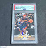 2006-07 Fleer Traditions #55 Al Harrington Signed Card AUTO PSA Slabbed Warriors