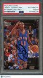 2008-09 Upper Deck #122 Jamal Crawford Signed Card AUTO PSA Slabbed Knicks