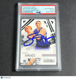 2009-10 Panini R&S #85 Spencer Hawes Signed Card AUTO PSA/DNA Slabbed RC Kings