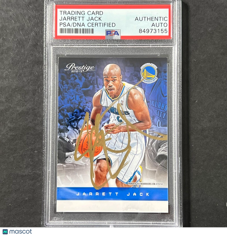 2012-13 Panini Prestige #77 Jarrett Jack Signed Card AUTO PSA Slabbed Warriors