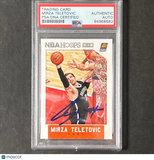 2015-16 NBA Hoops #36 Mirza Teletovic Signed Card PSA Slabbed Suns