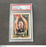 1992-93 Topps #135 Fred Roberts Signed Card AUTO PSA Slabbed Bucks