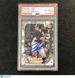 2019 Bowman #BP-76 Zack Collins Signed Card PSA Slabbed Auto White Sox