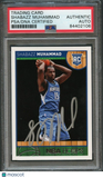 2013-14 NBA Hoops #274 Shabazz Muhammad Signed Rookie Card AUTO PSA Slabbed RC T