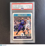2017-18 PANINI HOOPS #76 MICHAEL KIDD-GILCHRIST Signed Card AUTO PSA Slabbed Hor