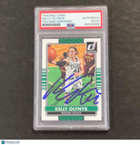 2014-15 Panini Donruss #194 Kelly Olynyk Signed Card AUTO PSA Slabbed Celtics