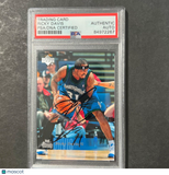 2006-07 Upper Deck #110 Ricky Davis Signed Card AUTO PSA Slabbed Timberwolves