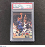 1991-92 Topps Stadium Club #154 Terrell Brandon Signed Card AUTO PSA/DNA Slabbed
