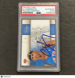 2009-10 Panini Studio #95 Al Harrington Signed Card AUTO PSA Slabbed Knicks