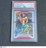 2019-20 Panini Prizm #217 Thaddeus Young Signed Card AUTO PSA Slabbed Bulls