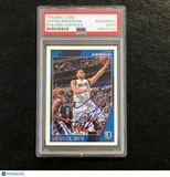 2016-17 NBA Hoops #81 Justin Anderson Signed Card AUTO PSA Slabbed Mavericks
