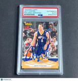 2009-10 Panini #84 Jeff Foster Signed Card Auto PSA Slabbed Pacers