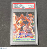 1992-93 Fleer Ultra #60 Darrell Walker Signed Card AUTO PSA Slabbed Pistons