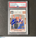 2016-17 Panini Donruss Optic #4 Dragan Bender Signed Card AUTO PSA Slabbed Suns