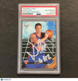 2005-06 Upper Deck #218 David Lee Signed Card AUTO PSA Slabbed