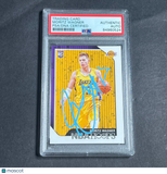 2018-19 NBA Hoops #249 Moritz Wagner Signed Card Auto PSA Slabbed Lakers