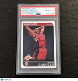 2014-15 Panini NBA Hoops #297 Bruno Caboclo Signed Card AUTO PSA/DNA Slabbed RC