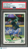 2013 Topps Update #US306 Pat Neshek Signed Card PSA Slabbed Auto A's