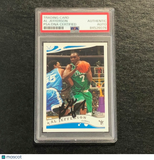 2005-06 Topps #105 Al Jefferson Signed Card AUTO PSA Slabbed Celtics