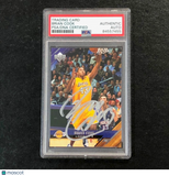 2005-06 Upper Deck #83 Brian Cook Signed Card Auto PSA Slabbed Lakers