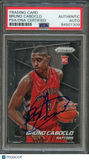 2014-15 Panini Prizm #298 Bruno Caboclo Signed Card AUTO PSA/DNA Slabbed RC Rapt