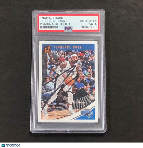 2018-19 Donruss #29 Terrence Ross Signed Card AUTO PSA Slabbed Magic
