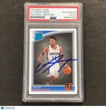 2018-19 Donruss Rated Rookie #175 Allonzo Trier Signed Card AUTO PSA Slabbed RC