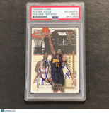 2000-01 Fleer #226 Adonal Foyle Signed Card AUTO PSA Slabbed Warriors